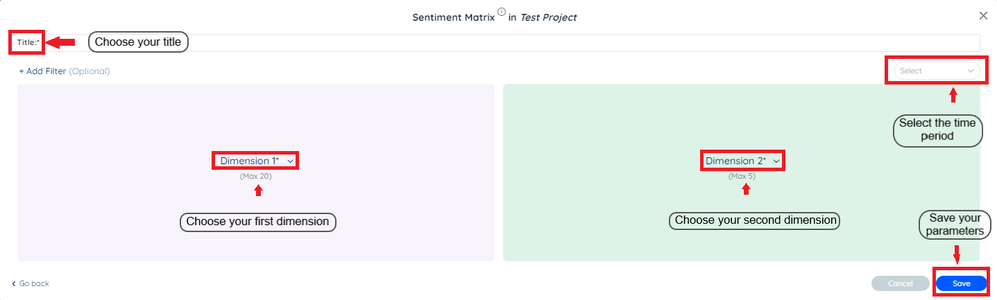 Analytics - Add a Sentiment Matrix 