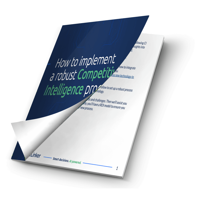 Competitive Intelligence is key for companies to make intelligent data ...