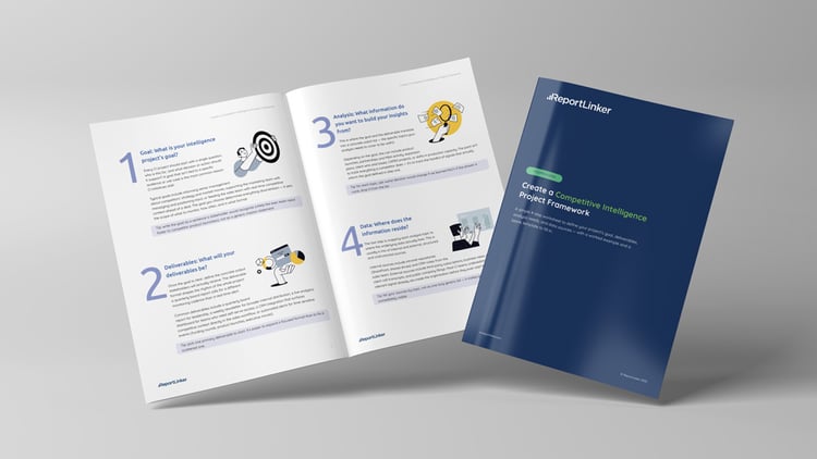 Create a competitive intelligence project framework
