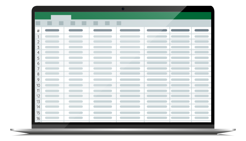 Text-to-Spreadsheet Extraction